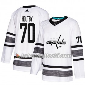 Miesten NHL Washington Capitals Pelipaita Braden Holtby 70 2019 All-Star Adidas Valkoinen Authentic